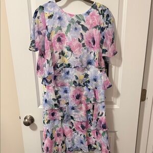 NWT Jessica Howard Pastel Floral Dress